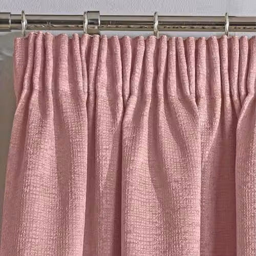 Enhanced Living Thermal Noise Reducing Dim Out Curtains, Pink, W: 117 cm, H: 183 cm – 2
