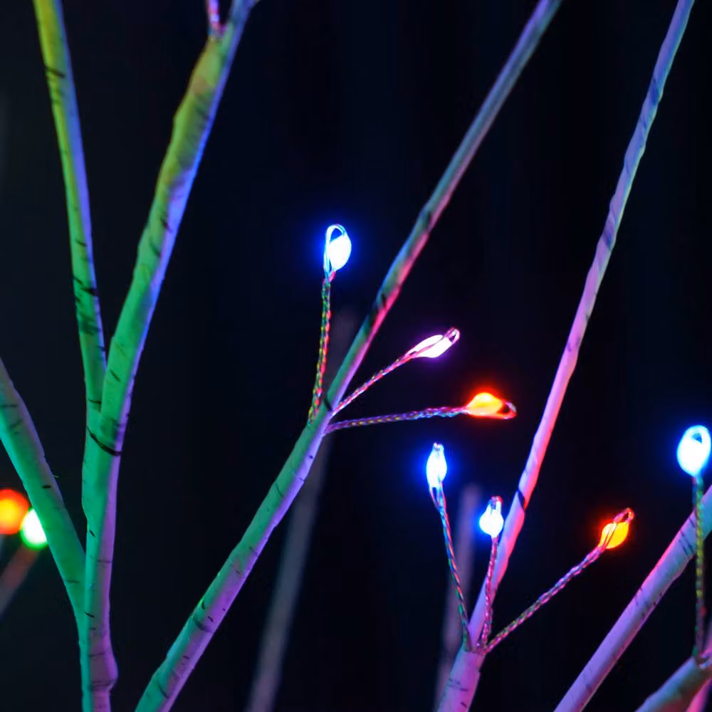 Smartbies 2 Piece Pre Lit Multicolour Christmas Tree Lamp With Remote Control – 3