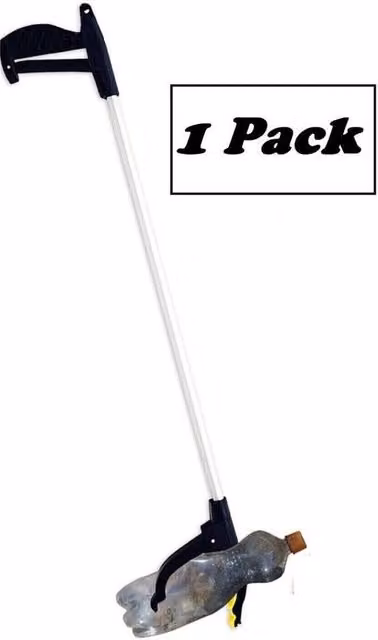 SPETLEK 30 Inch Litter Pickup Grabbing Tool with Magnetic Pick-Up Tip, Black – 1