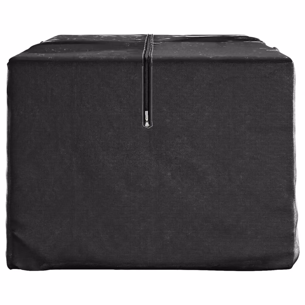 Berkfield Garden Cushion Storage Bags, 2 Pack, Black, W/D/H: 135 x 40 x 55 cm – 3