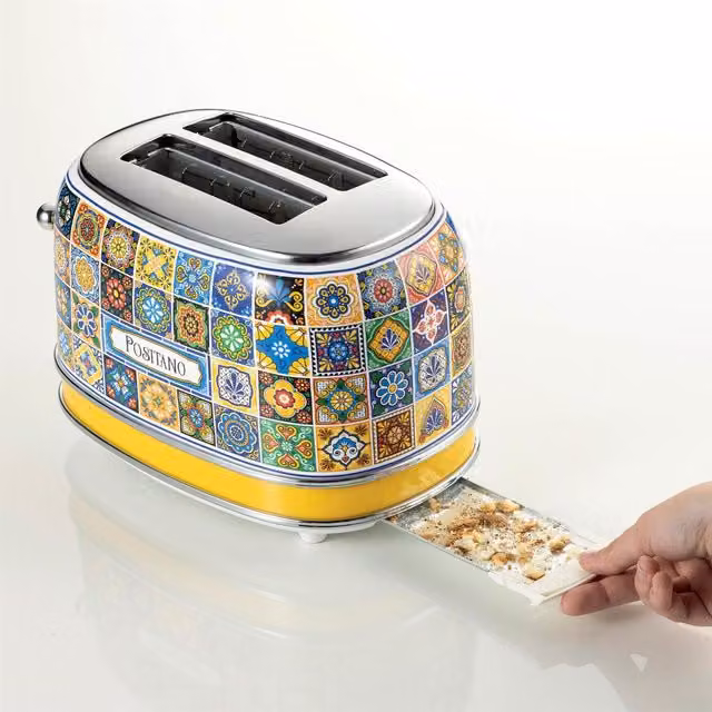 Ariete Positano 2 Slice Toaster, Multicolour – 1