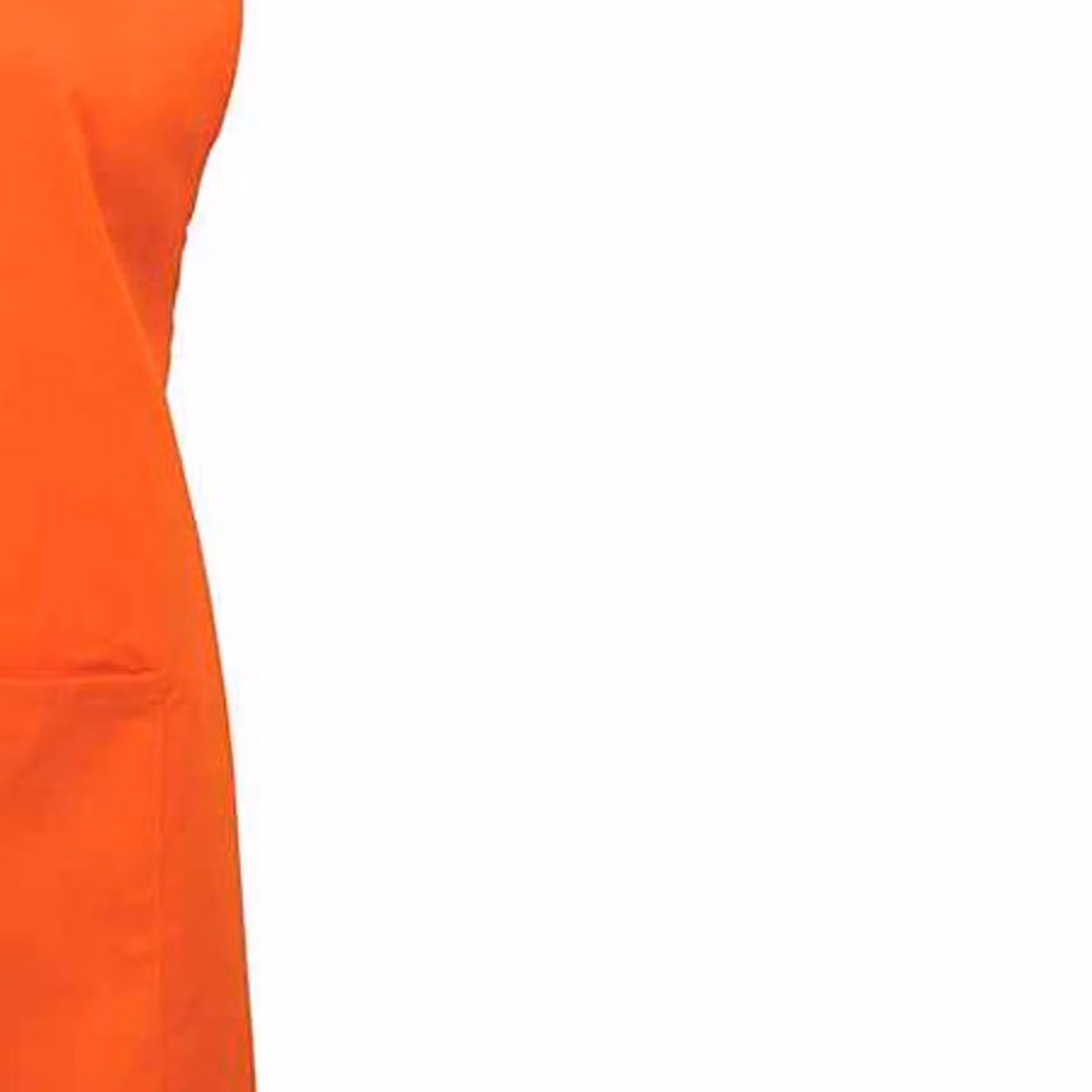 Premier Colours Collection Pocket Bib Apron in Orange – 2