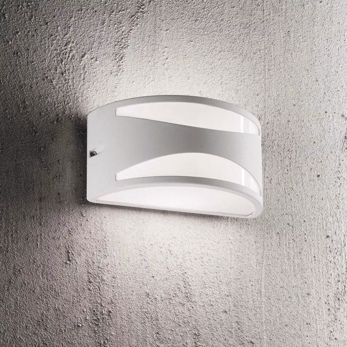 Netlighting Rex Up and Down Outdoor Wall Light, White, IP44, E27 – 2