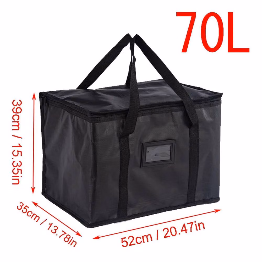 Havendro 70L Thermal Insulated Pizza and Food Delivery Bag in Black – 2