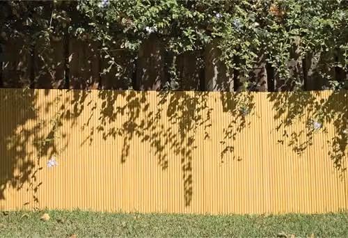 Primrose Artificial Split Bamboo Privacy Garden Fence Screening Roll in Beige and Brown – 3