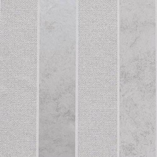 Arthouse Calico Stripe Grey Abstract Striped Washable Vinyl Wallpaper Roll