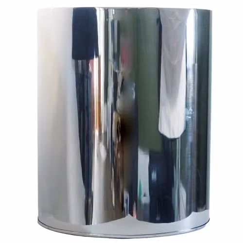LeafUK Silver Metal Leaf Planter with Floral Design, W/D/H: 41.0 x 51.0 x 41.0 cm