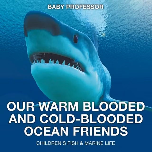 Baby Professor Our Warm Blooded and Cold-Blooded Ocean Friends Multicolour Paper Children's Book