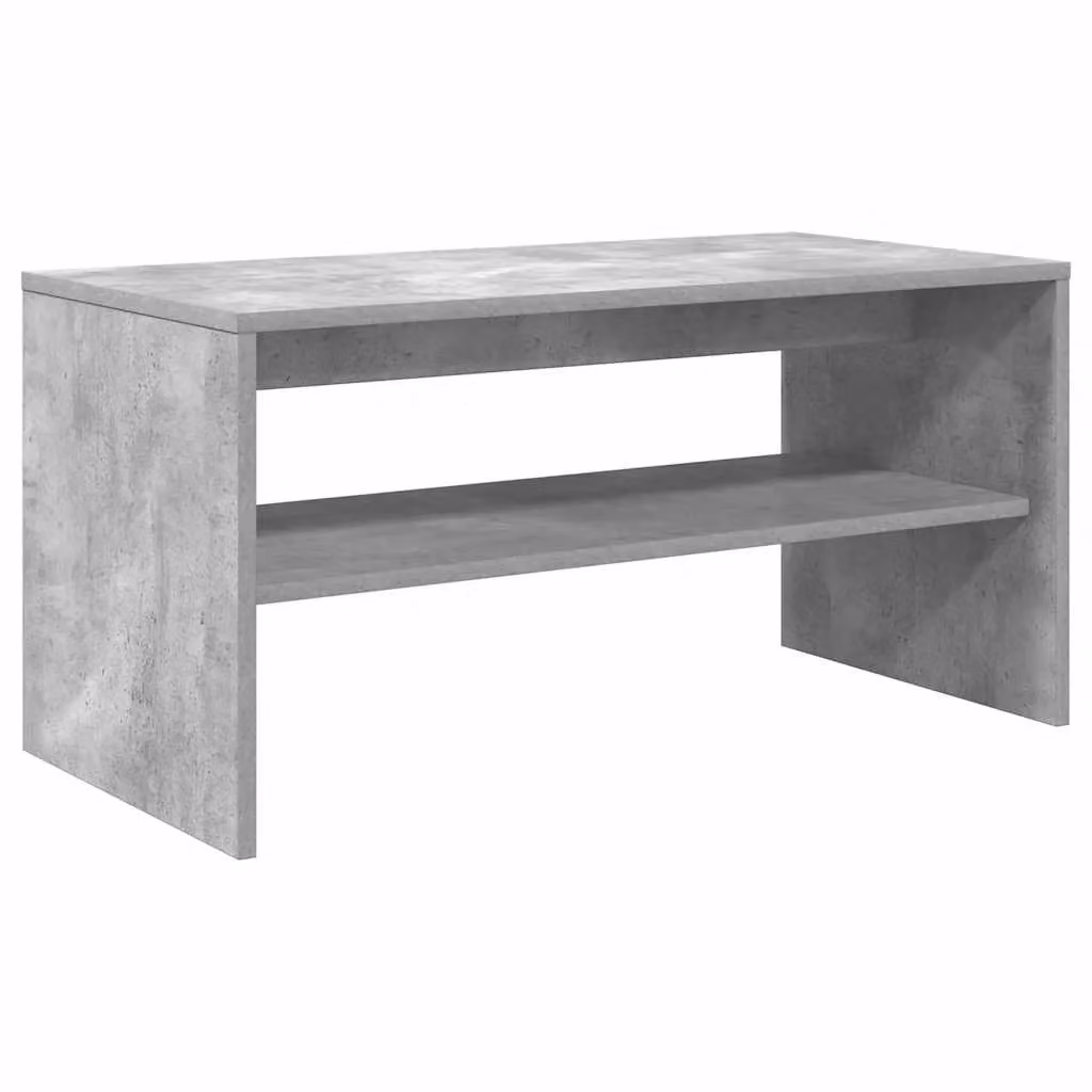 Berkfield Home TV Cabinet in Concrete Grey, W/D/H: 80 x 40 x 40 cm – 2