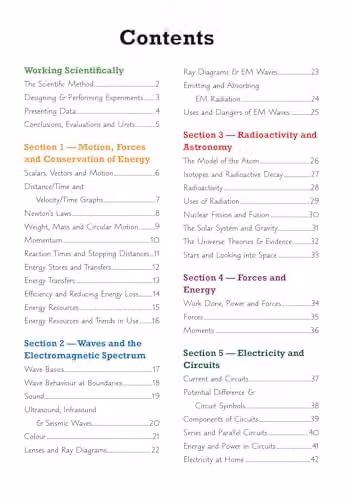 CGP Edexcel GCSE Physics Knowledge Organiser for 2027 and 2028 Exams – 2