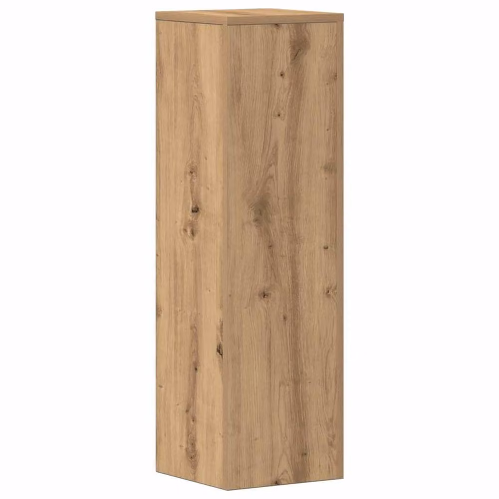 Berkfield Home Artisan Oak Plant Stand, 2-Piece Set in Brown, W/D/H: 25 x 25 x 80 cm – 2