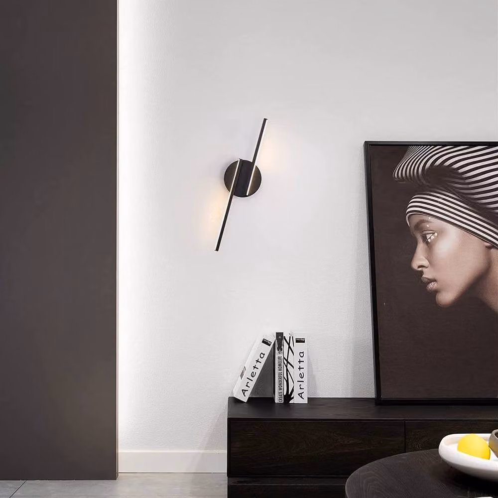 Pheashine Black Metal Rectangular LED Wall Light, 16W, 3000K, 1200 Lumens, Width: 55 cm – 2