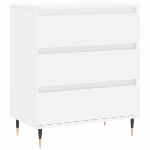vidaXL White Sideboard in Engineered Wood, W/D/H: 60 x 35 x 70 cm