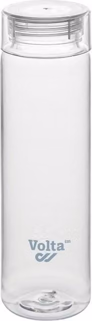 Vinga Cott RPET Water Bottle in Transparent, 600 ml