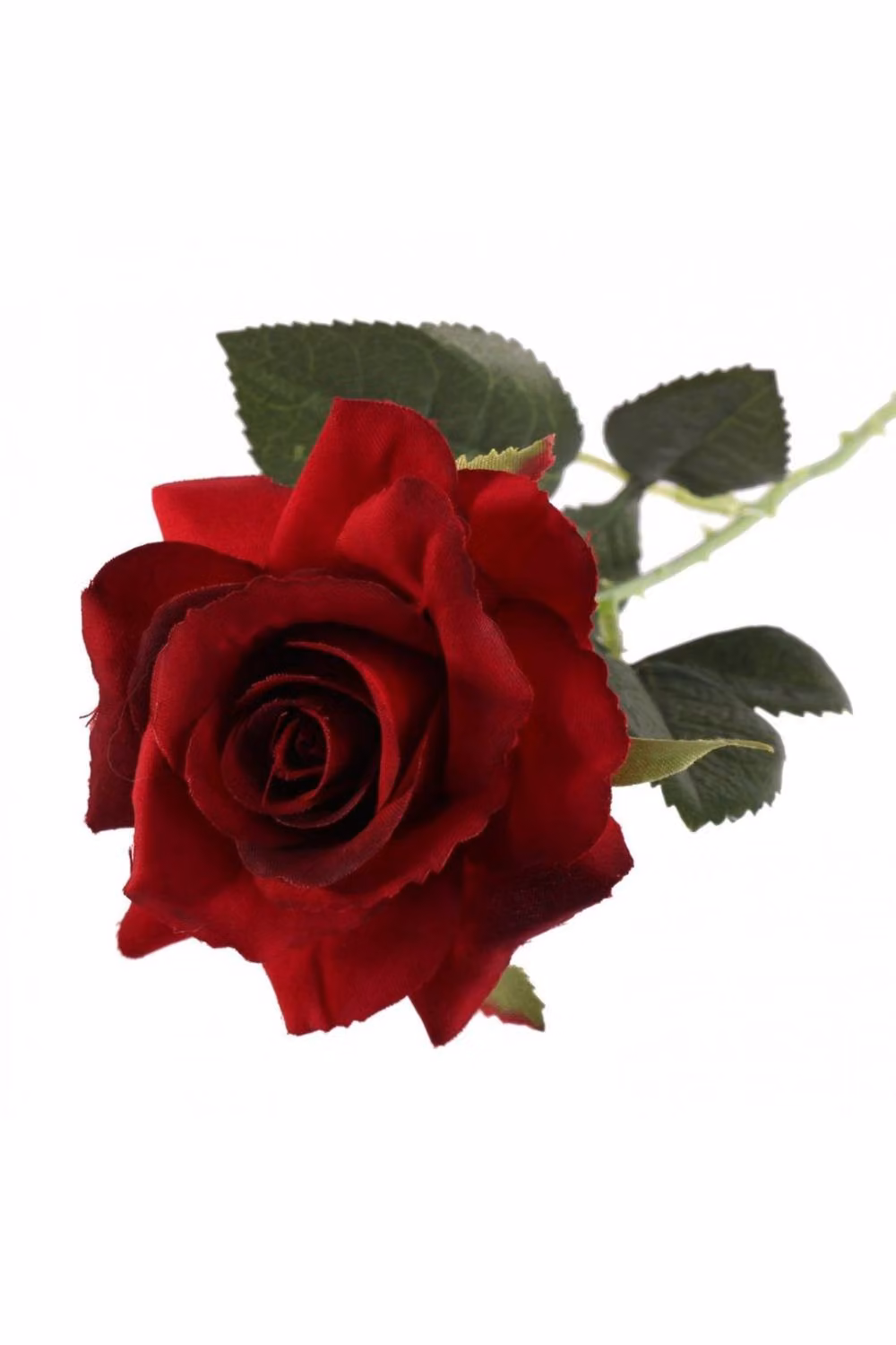 KDMD Red Richmond Rose Artificial Flowers, 6 Pack, Height: 42 cm – 2
