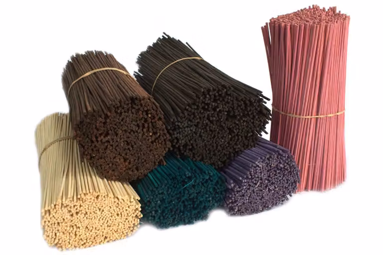 KDMD Purple Rattan Reed Diffuser Sticks, 500 g, Length: 25 cm, Diameter: 0.3 cm