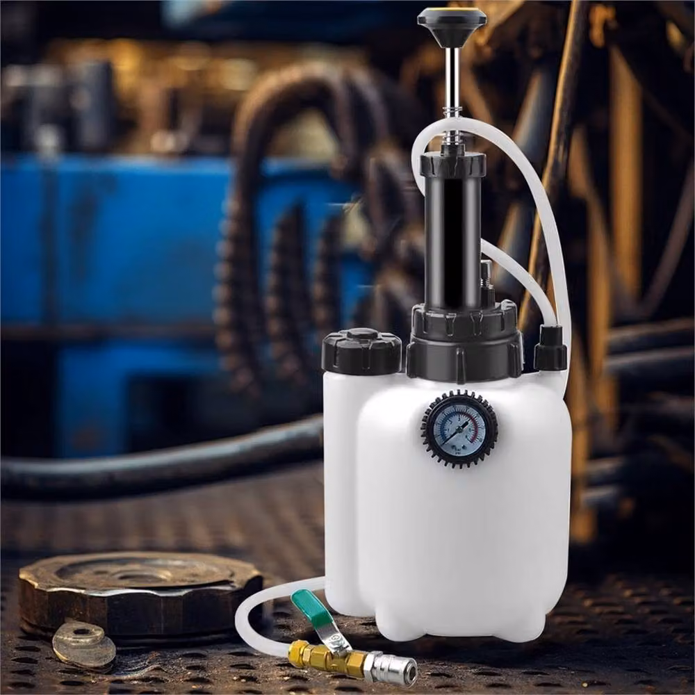 NESTLUNE 3L Manual Gearshift Transmission Fluid Transfer Pump in White – 4