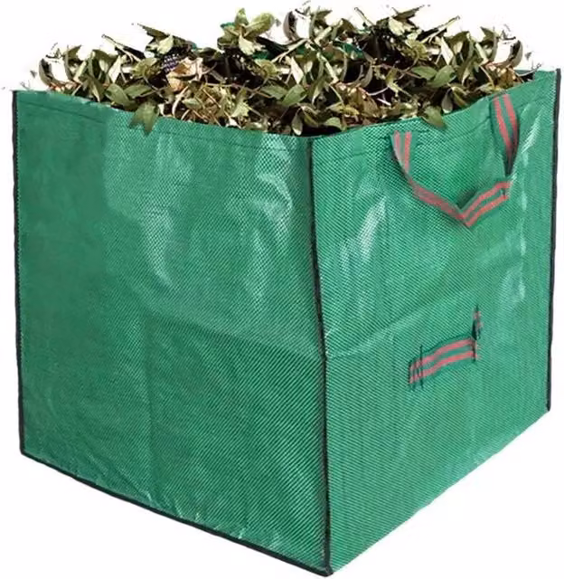 Nordara Reusable Garden Waste Storage Sacks, 3 Pack, Green, 120L – 1