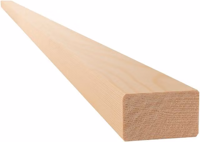 Snowdon Timber Untreated Smooth CLS Wood Pack of 5, Natural, W: 3.8 cm, H: 6.3 cm, L: 120 cm