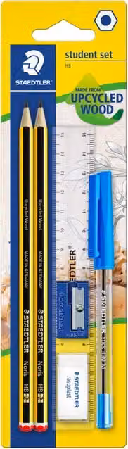 Staedtler Noris Student HB Graphite Pencil Set in Multicolour