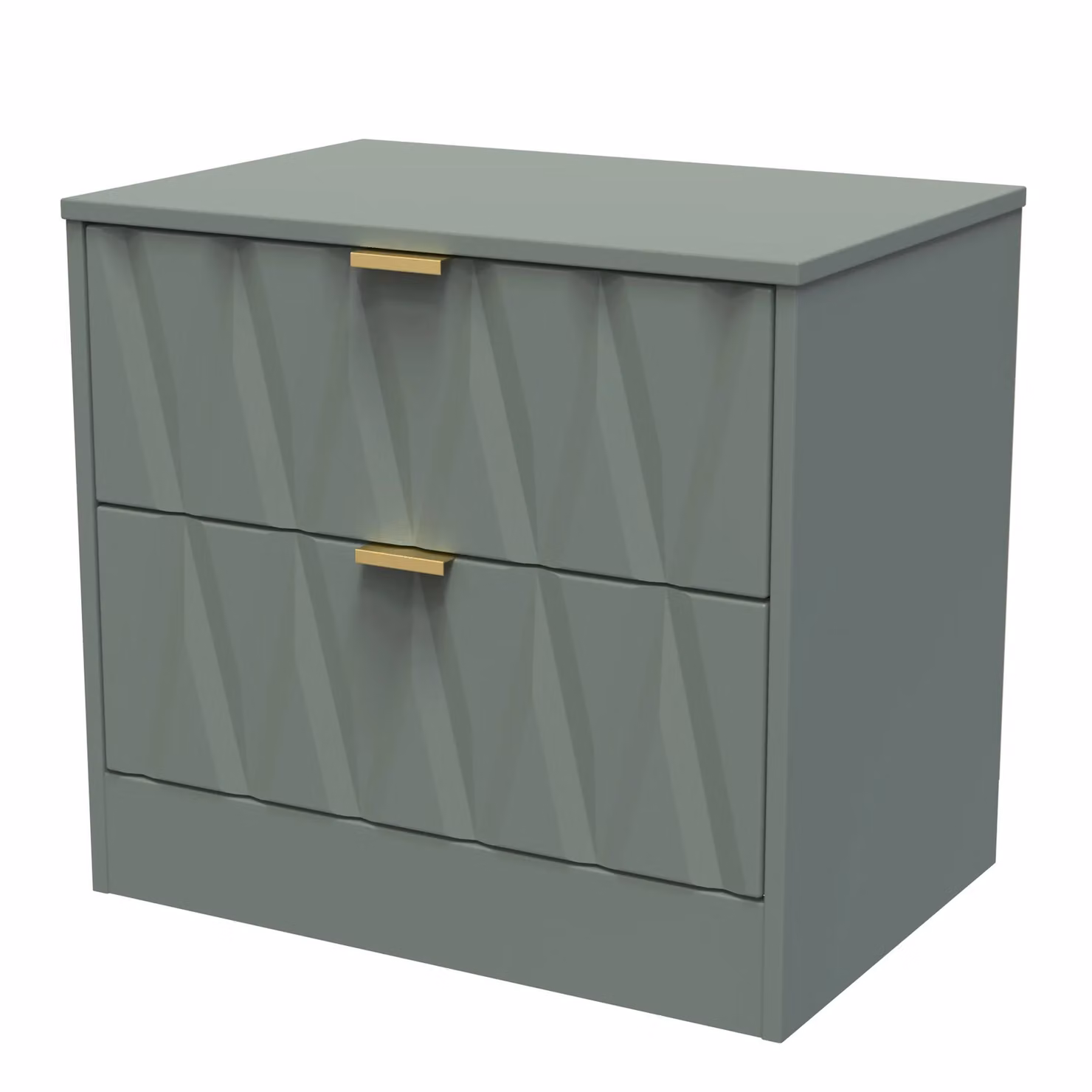 2 U Washington 2 Drawer Side Table in Pale Green – 2