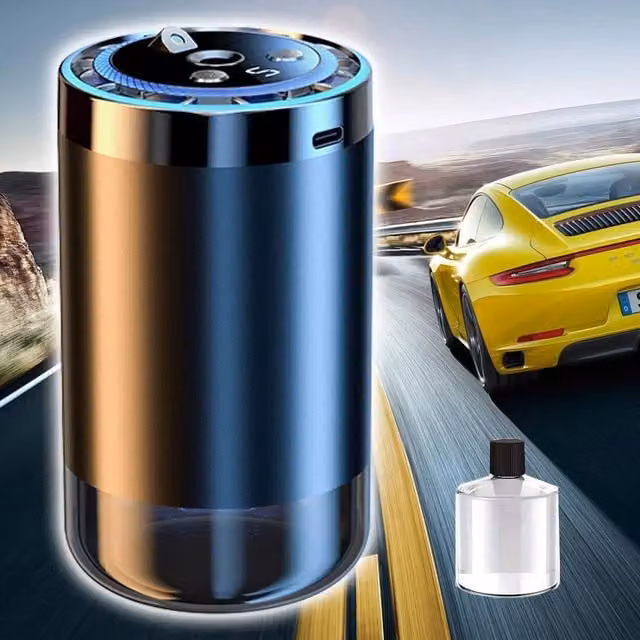 SPETLEK Portable Car Electric Aromatherapy Diffuser in Black