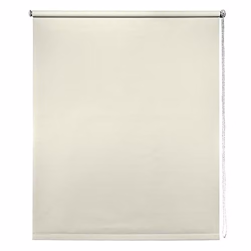 New Edge Blinds Thermal Blackout Roller Blind, Beige, Width: 75 cm, Height: 165 cm – 1