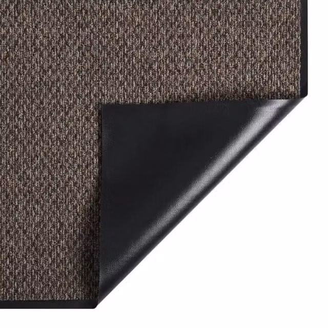 Berkfield Home Traffic Non-Slip Doormat in Beige and Brown, W: 60 cm, D: 40 cm, H: 0.65 cm – 1