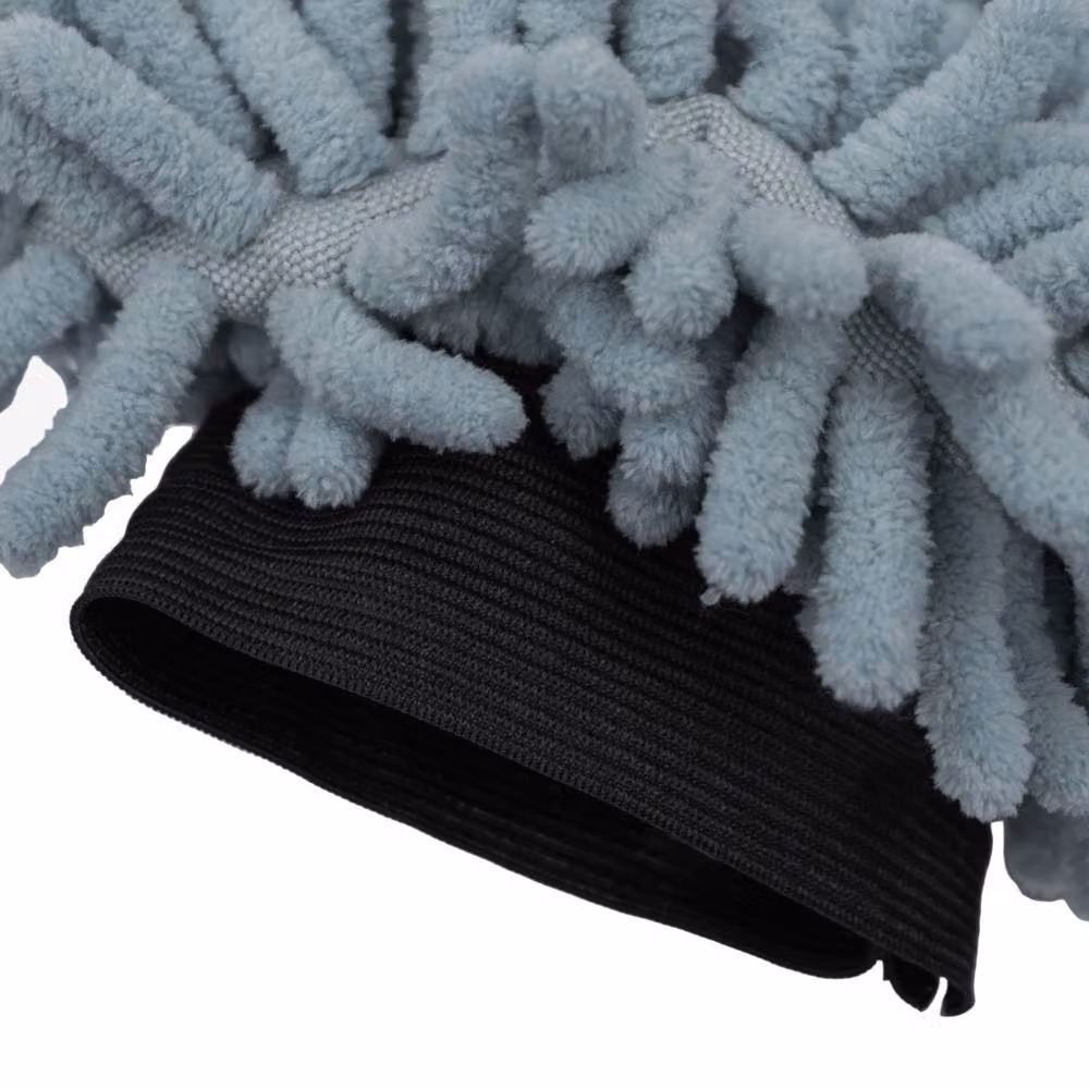 JVL Microfibre Cleaning Hand Mitt Duster, Grey – 4