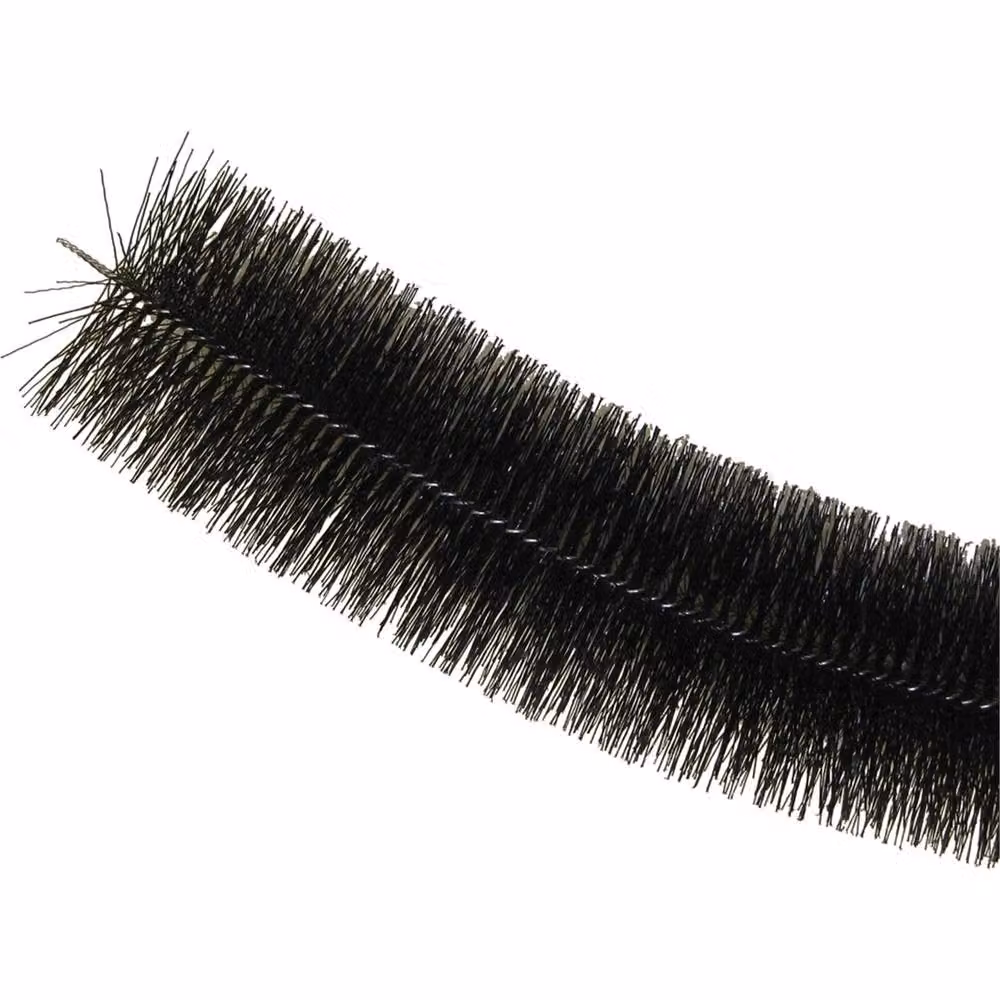 SPETLEK Black Plastic Gutter Brush Guard Leaf and Moss Debris Filter – 2