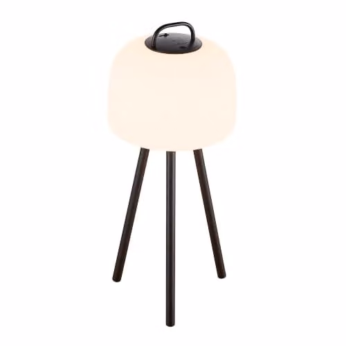 Nordlux Kettle Outdoor Tabletop Lamp in Black Metal