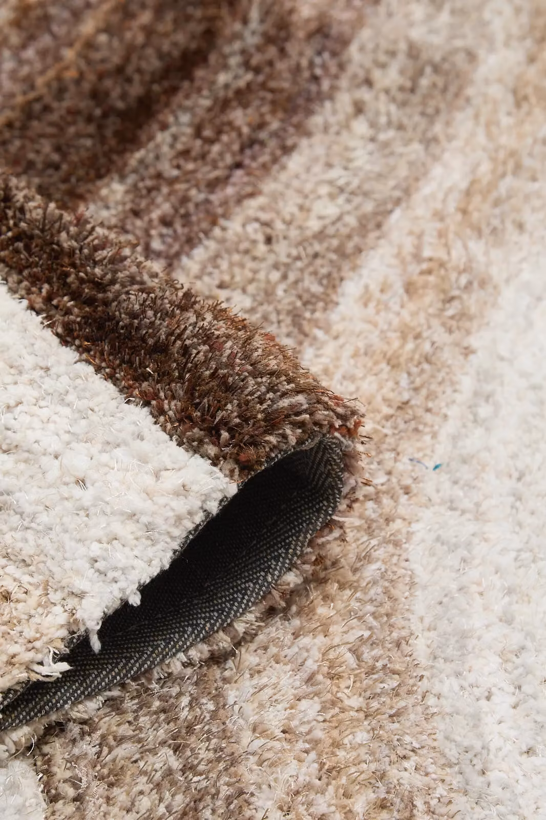 DS Living Ultra Plush Wave Area Rug in Blue and Beige, W: 230 cm, D: 160 cm – 2