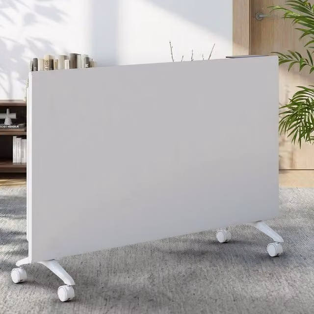 Living Star White Freestanding Aluminium Convector Heater with Thermostat, Frost Protection and App Control