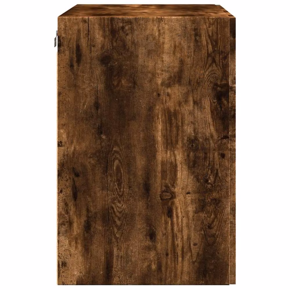 Berkfield Home Wall Mounted Cabinet in Smoked Oak Brown, W/D/H: 80 x 42.5 x 64 cm – 4