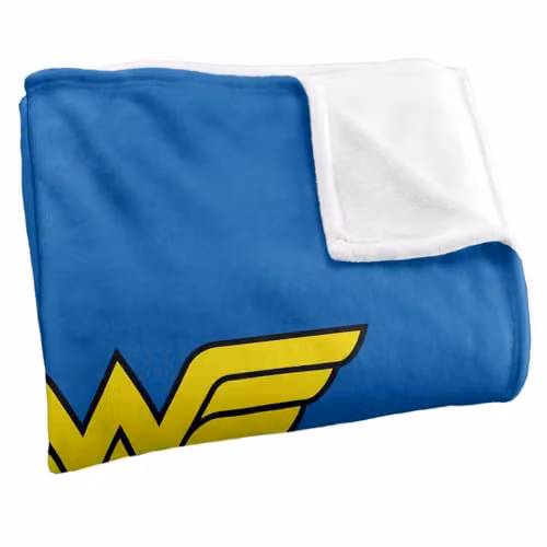 LOGOVISION Wonder Woman Worlds Greatest Mom Super Soft Fleece Throw Blanket, Multicolour, W: 91.44 cm, L: 147 cm – 2