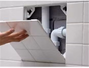Manthorpe Building Products Tile Access Panel, White, W: 50 cm x D: 50 cm