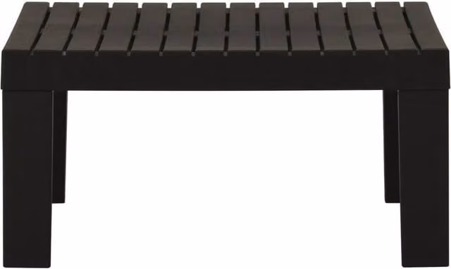 Berkfield Home Modern Garden Lounge Table in Grey Plastic – 1