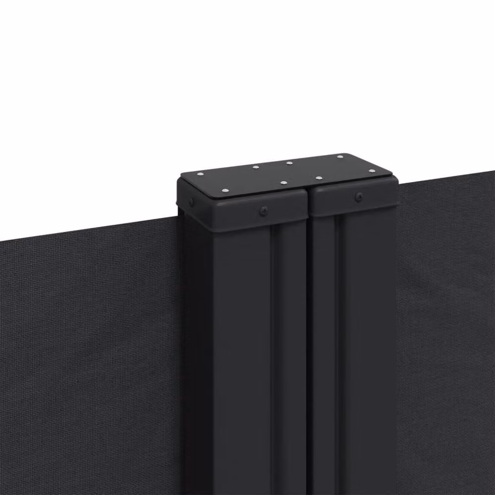 Berkfield Home Retractable Single Side Awning in Black, W/D/H: 1200 x 160 cm – 7