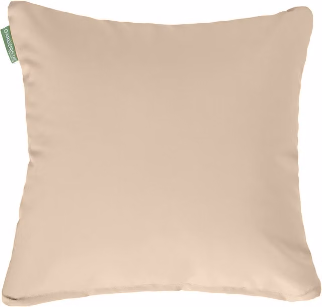 Gardenista Square Garden Scatter Cushion in Sand/Beige with Removable Stain Repellent Cover