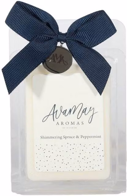 KDMD Ava May Shimmering Spruce Peppermint Wax Melts in Cream and Beige – 1