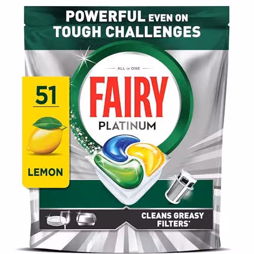 Fairy Dishwasher Tablets, Silver and Multicolour, 0.83 kg – 2