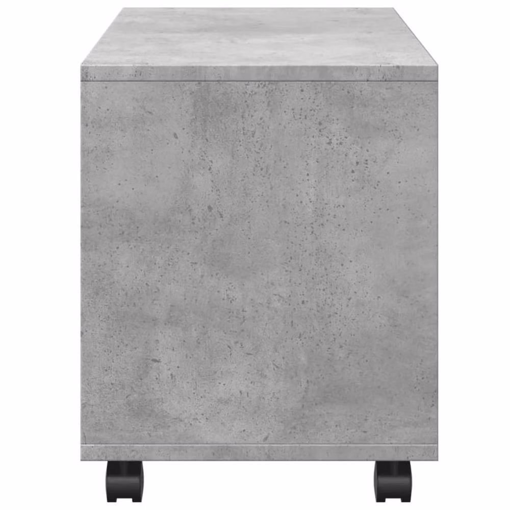 Berkfield Home vidaXL Rolling Cabinet in Concrete Grey, W/D/H: 72 x 33 x 42.5 cm – 3