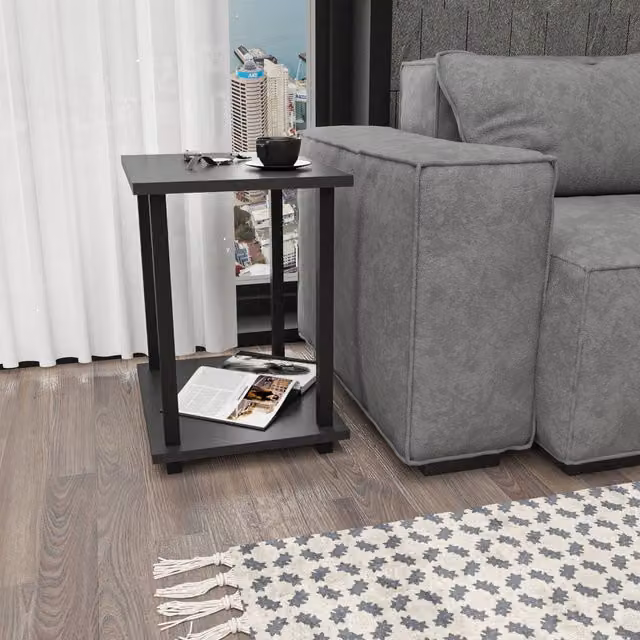 Decorotika Gurnee Side Table in Black