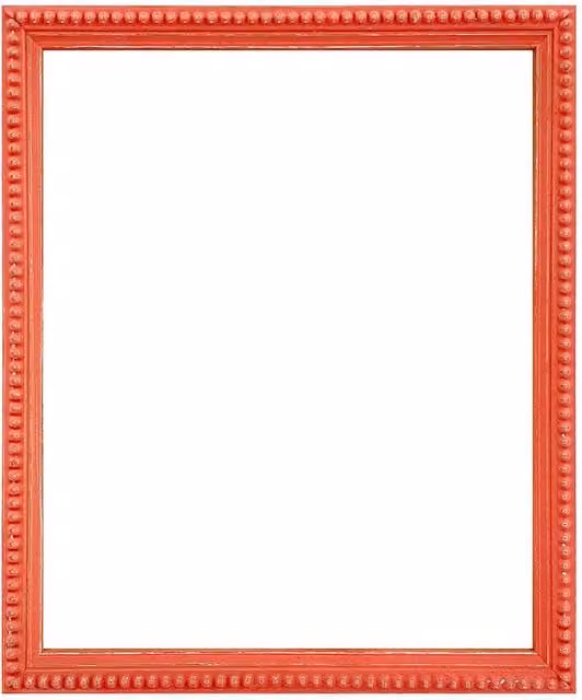 Frames & Mirrors 4U Crown Bobbin Wooden Single Picture Frame, Red, W: 45 cm, H: 30 cm