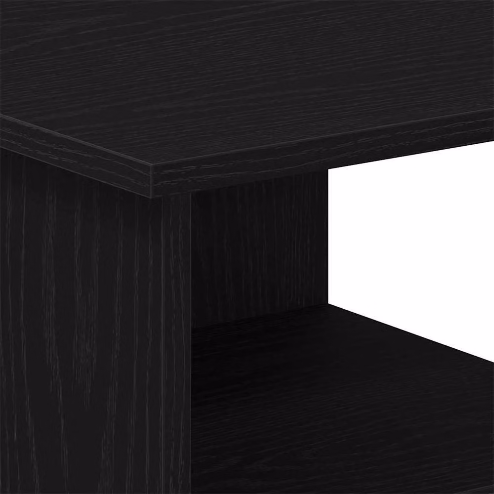 Berkfield Home Black Oak Side Cabinet, W/D/H: 35 x 35 x 55 cm – 6