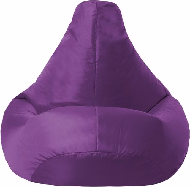 ICON High Back Gamer Indoor and Outdoor Bean Bag Set of 2 - Purple