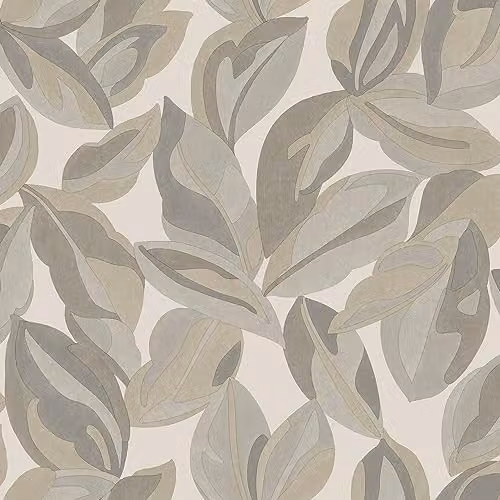 Holden Decor Abstract Botanical Beige Wallpaper Roll