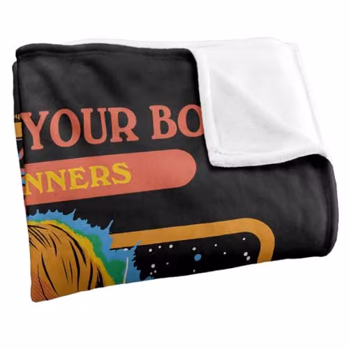 Steven Rhodes How To Exit Your Body Multicolour Fleece Throw Blanket W/D/H: 152 x 127 cm – 7
