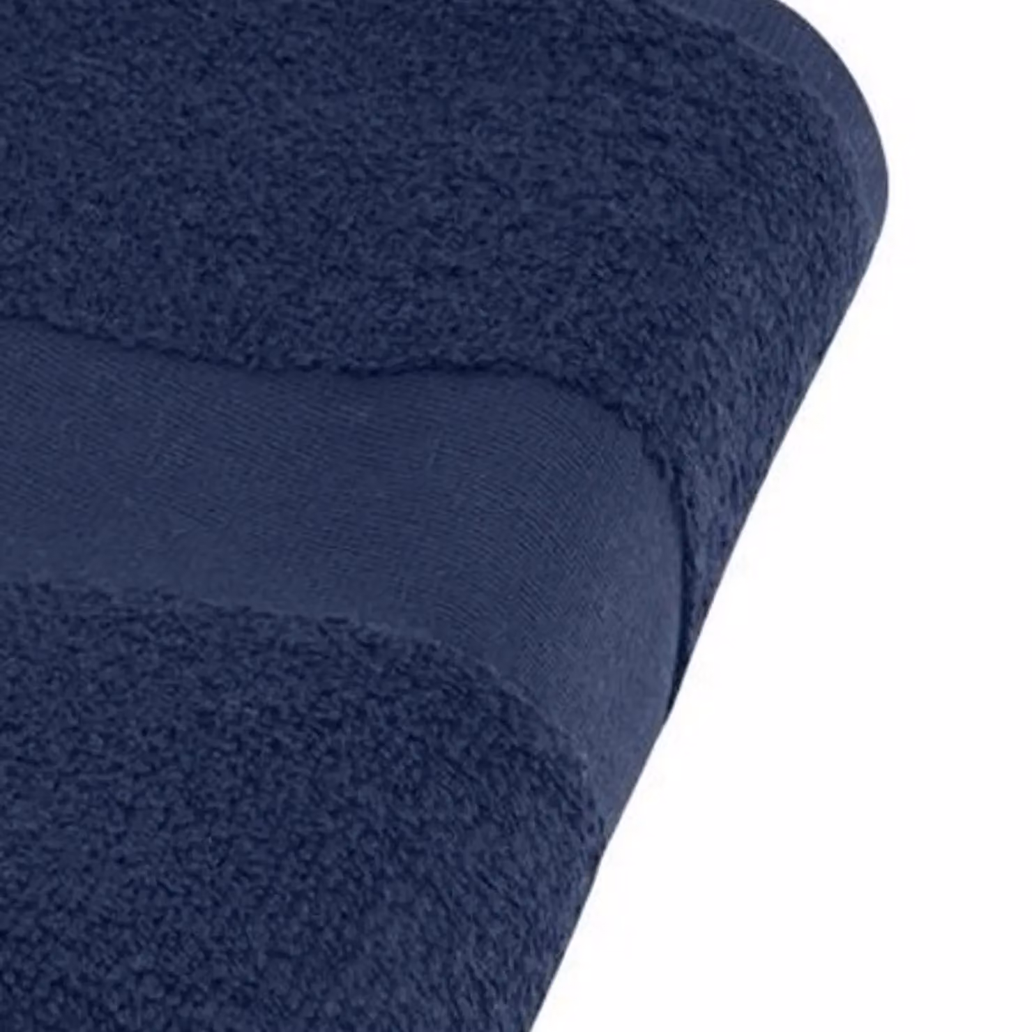 Bullet Charlotte Navy Blue Cotton Terry Bath Towel – 2