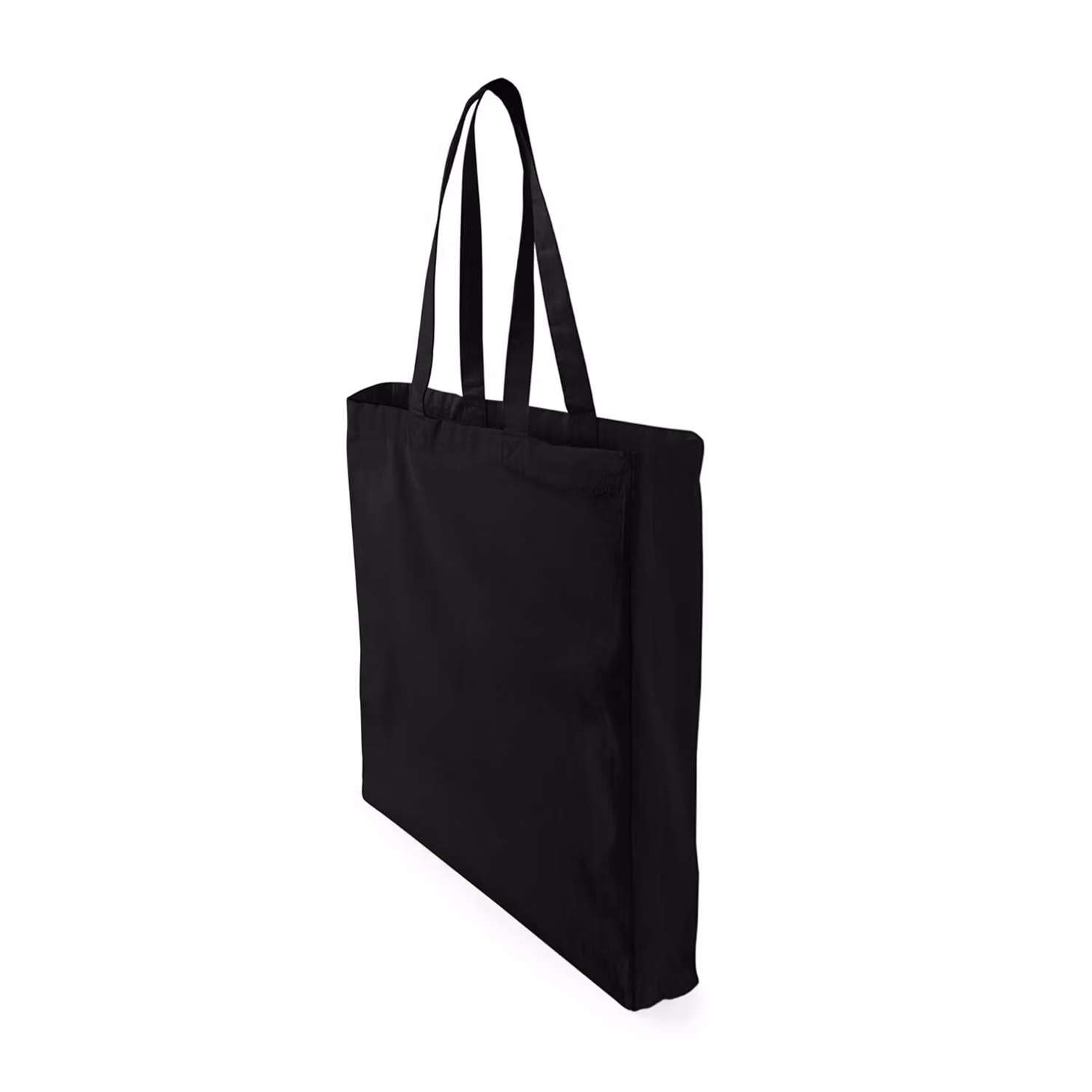 Westford Mill Classic Canvas Shopper in Black, W/D/H: 39.0 x 13.0 x 13.0 cm – 2